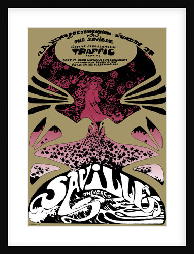 Traffic Saville Theatre Poster by Rokpool